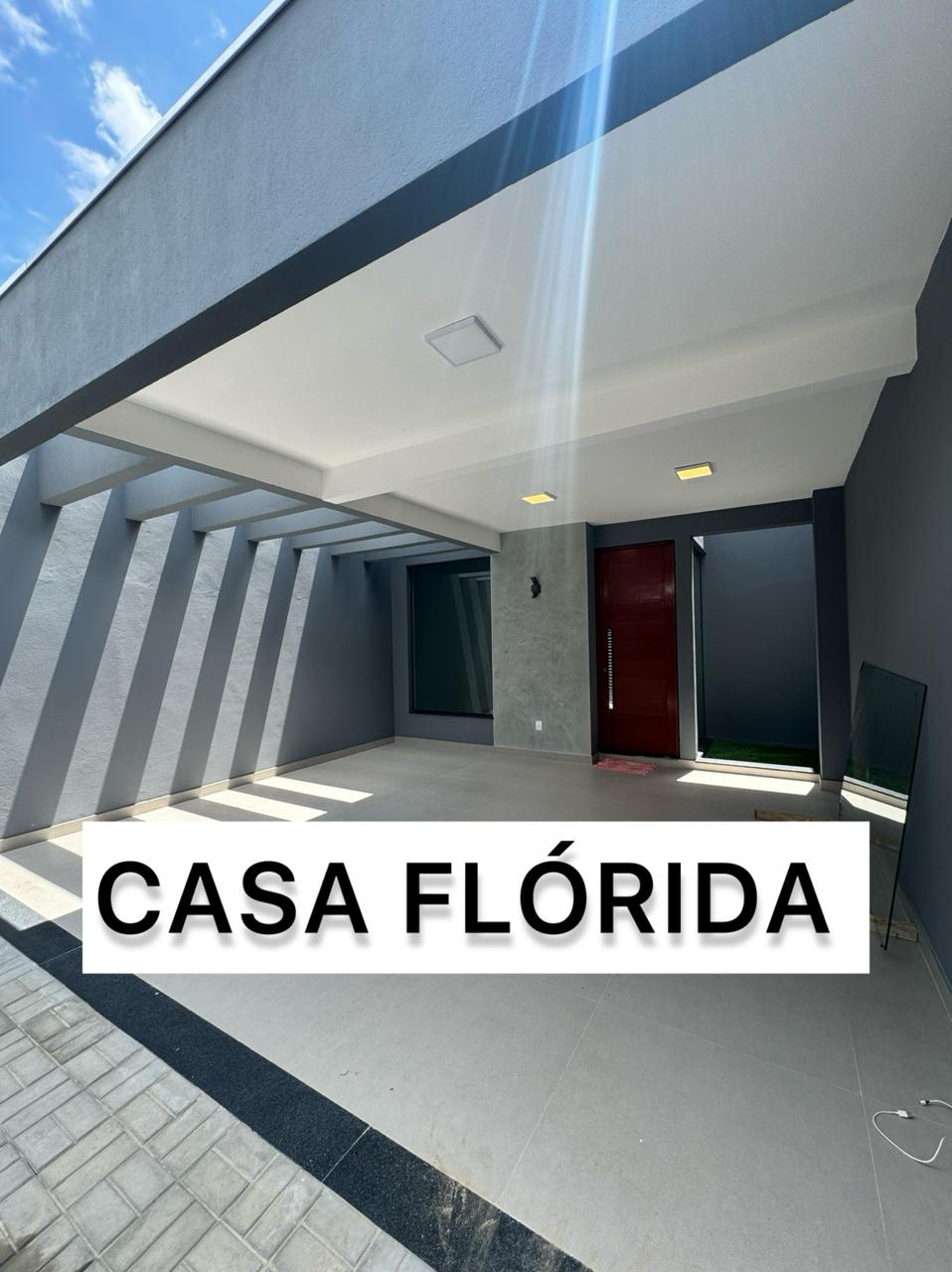 VENDO LINDA CASA NOVA -  FLÓRIDA - em Sete Lagoas, MG