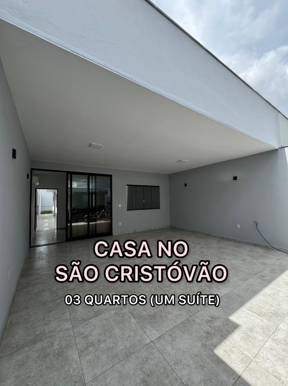 CASA COM TRÊS QUARTOS NO SÃO CRISTÓVÃO CASA COM TRÊS QUARTOS NO SÃO CRISTÓVÃO
