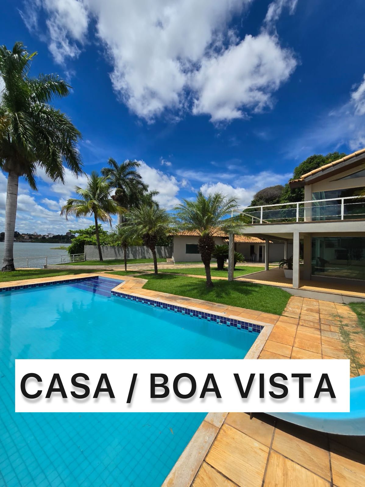 VENDO CASA DE ALTO PADRÃO - BOA VISTA - NA LAGOA JOSÉ FELIX "DO NÁUTICO"