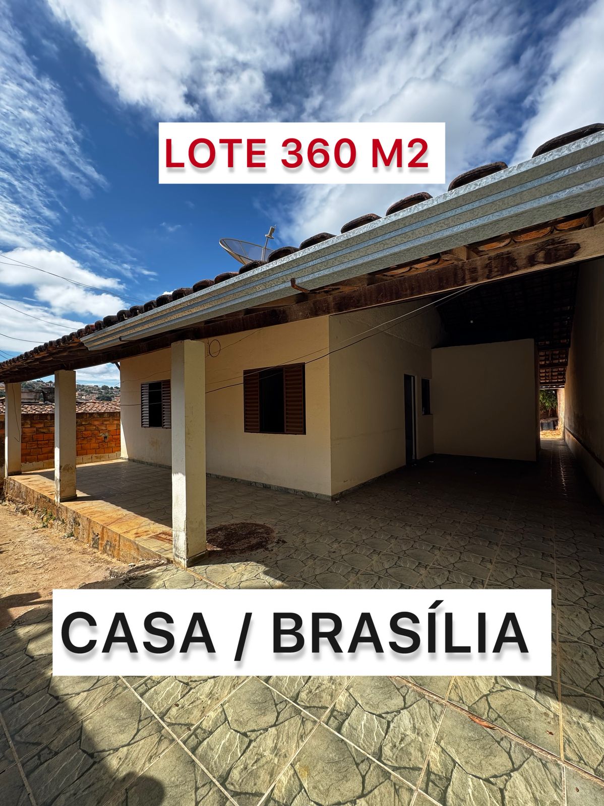VENDO CASA-C/ QUINTAL AMPLO-BAIRRO BRASÍLIA-em Sete Lagoas,MG