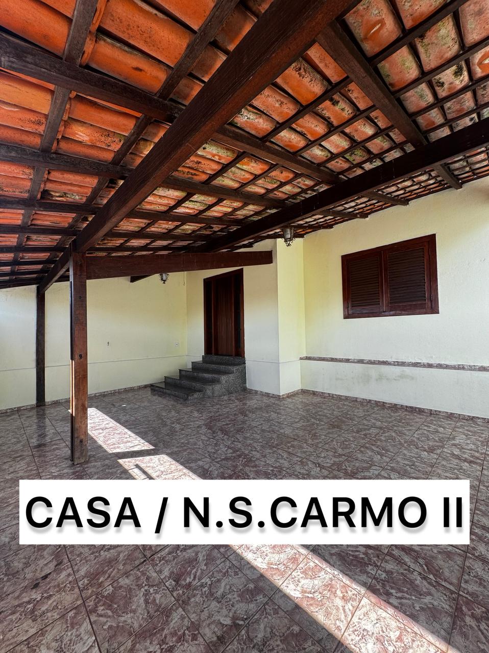 VENDO CASA 03 QUARTOS/01 SUÍTE, ÓTIMO QUINTAL ESPAÇOSO-CARMO II-Sete Lagoas-MG