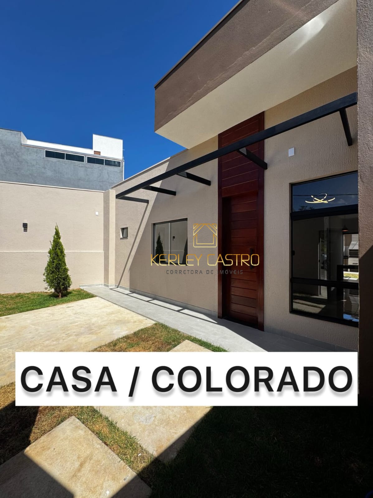 VENDO LINDA CASA NOVA C/ ÁREA GOURMET-COLORADO-em Sete Lagoas, MG