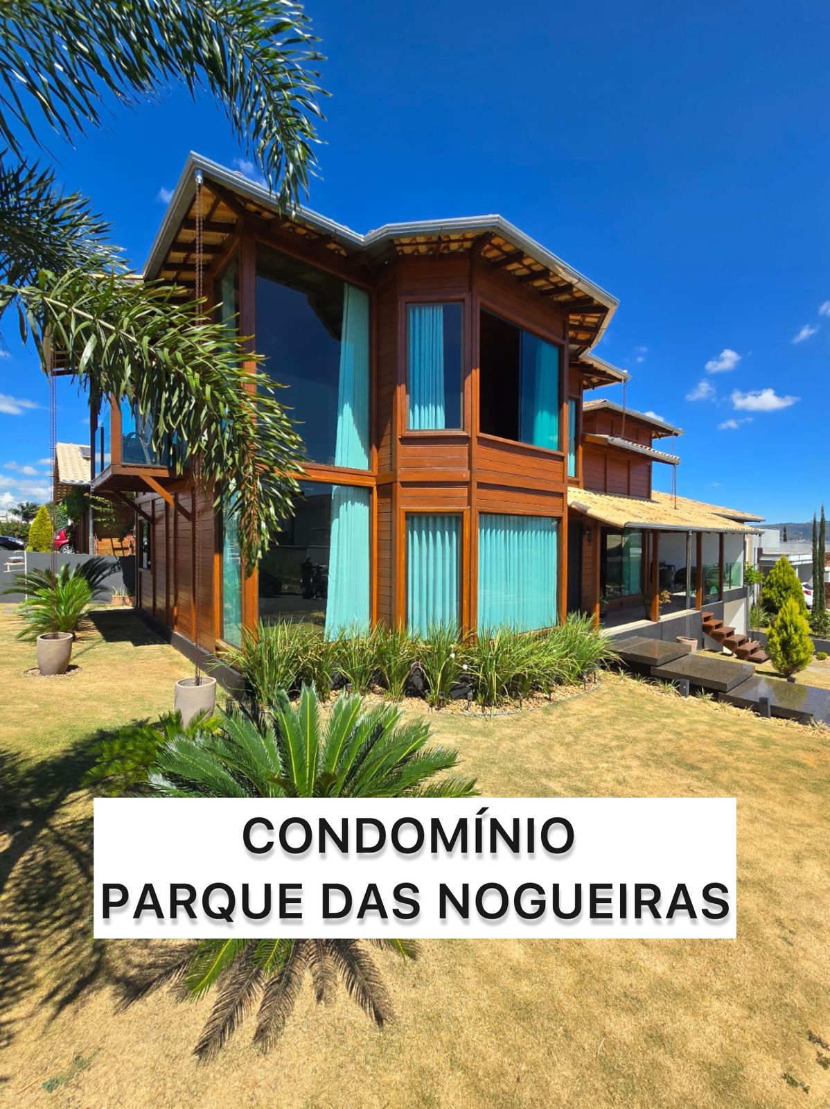 Vendo linda casa no condomínio Parque das Nogueiras