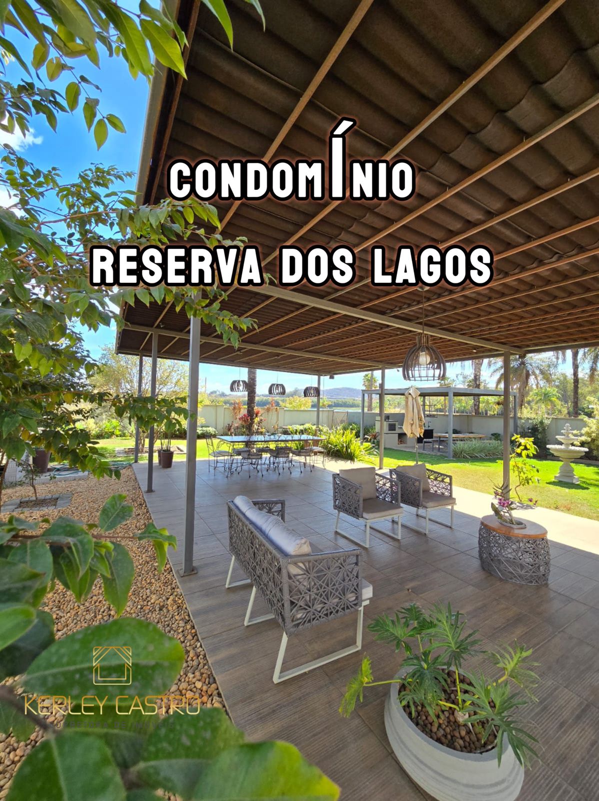 Vendo Linda casa no condomínio Reserva dos Lagos