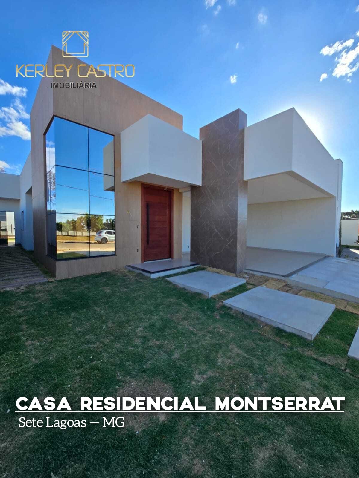 CASA MODERNA NO RESIDENCIAL MONTSERRAT - Sete Lagoas, MG!