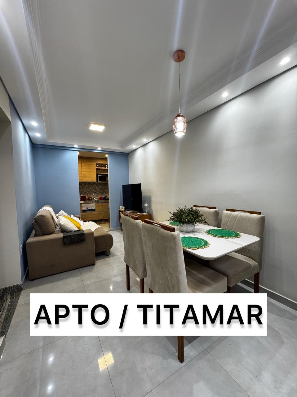 VENDO LINDO APARTAMENTO PLANEJADO-C/ ÁREA PRIVATIVA-TITAMAR, em Sete Lagoas,MG