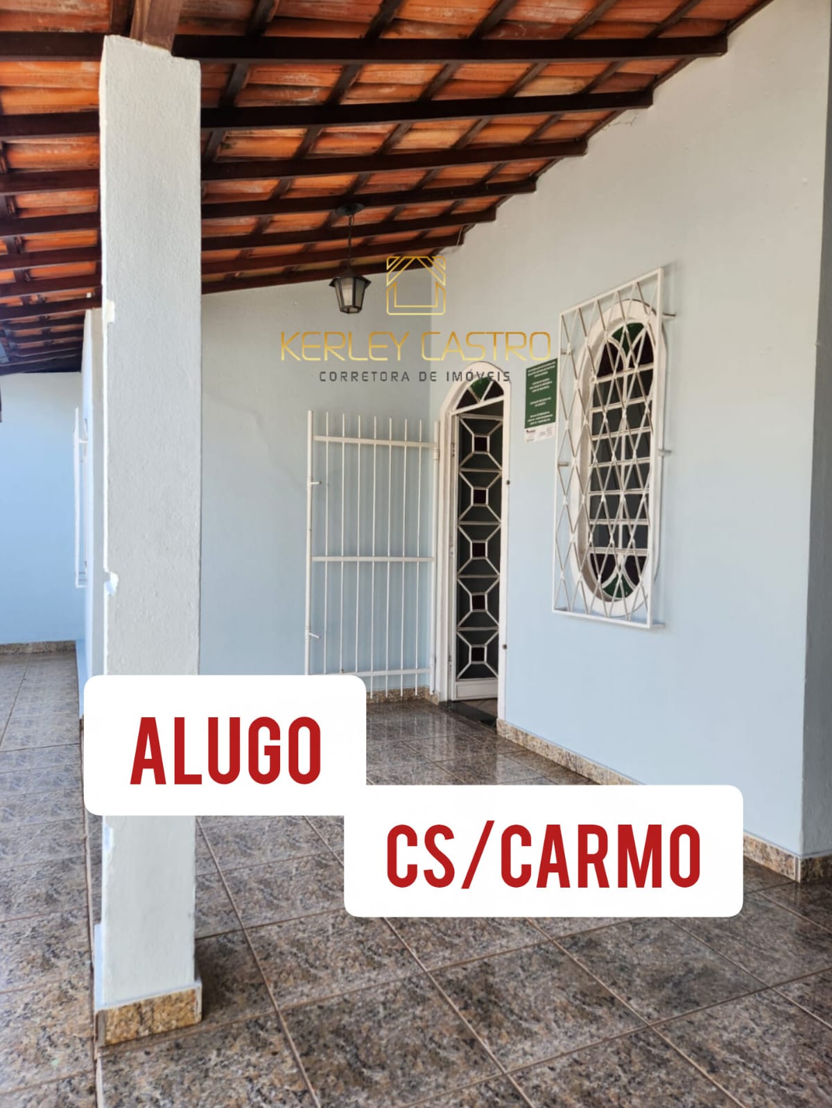 ALUGO CASA REDISENCIAL OU COMERCIAL - BAIRRO DO CARMO - EM SETE LAGOAS, MG 